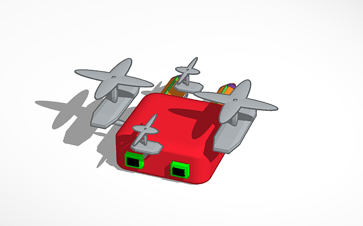 3D design Drone - Tinkercad