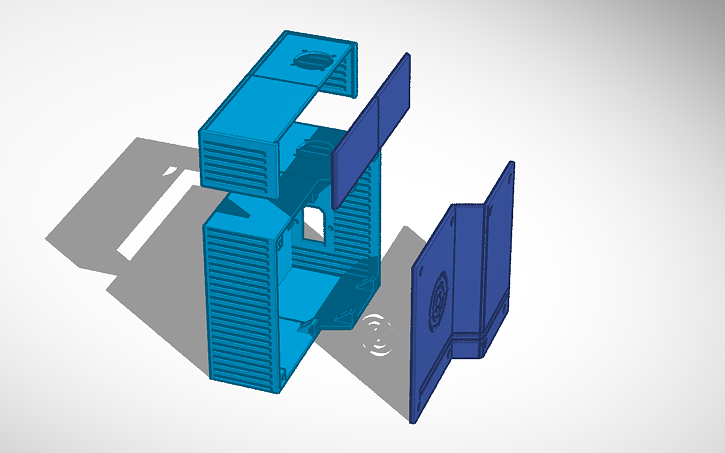 3d Design Tevo Tarantula Components Box Wip Tinkercad