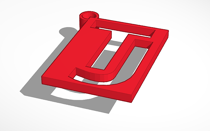 3D design Keychain | Tinkercad