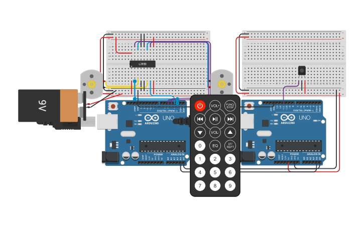 Circuit design Подключение ардуино по i2c - Tinkercad
