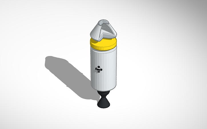 Crew Module Vs Service Module 3D design Crew and Service Modules | Tinkercad