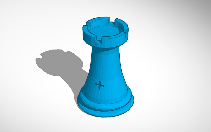 Solidworks Rook Design 3D design tech rook - Tinkercad
