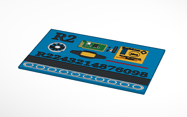 3D design JailBreak keycard - Tinkercad