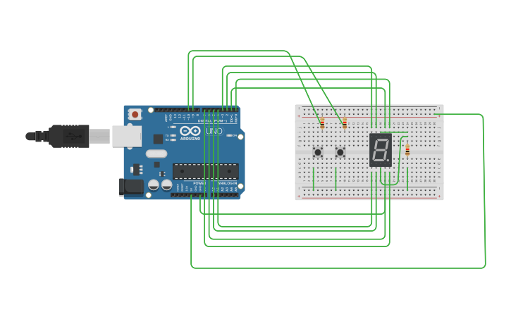 Circuit design EEET - Exercise 1 | Tinkercad