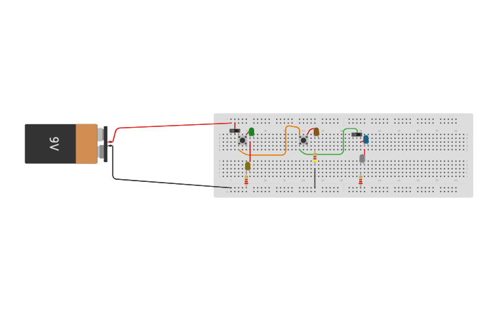 Circuit design Circuito final - Tinkercad