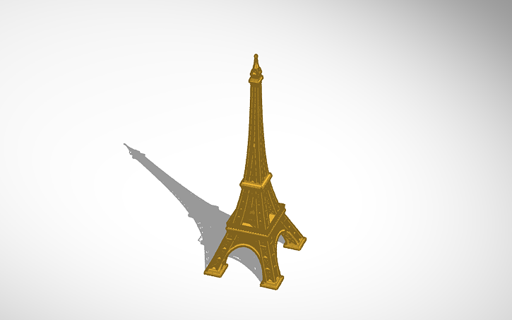 Torre Eiffel Tinkercad