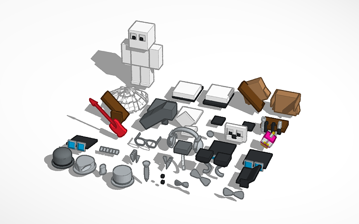 Most Of The Animatronic World Oc Room Accessories Public Tinkercad