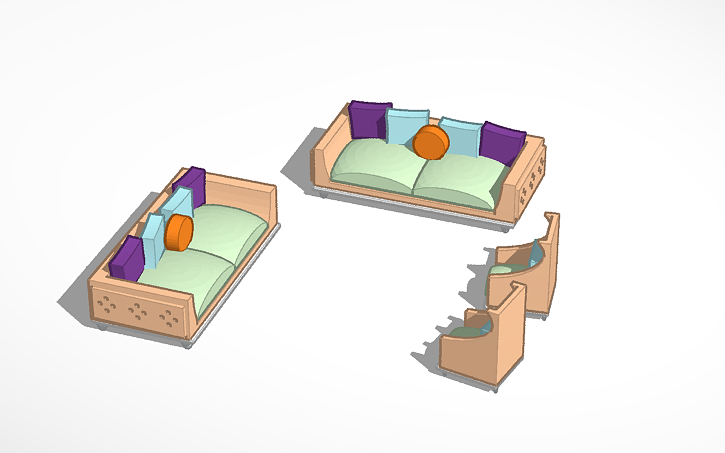 koltuk tasarim tinkercad