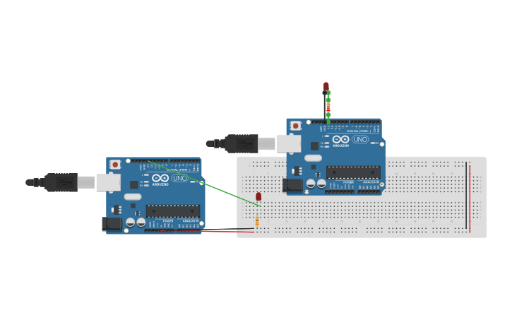 Circuit design Blink LED Test Circuit | Tinkercad