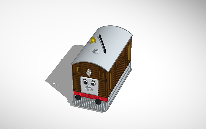 3D design Toby the Tram Engine - Tinkercad