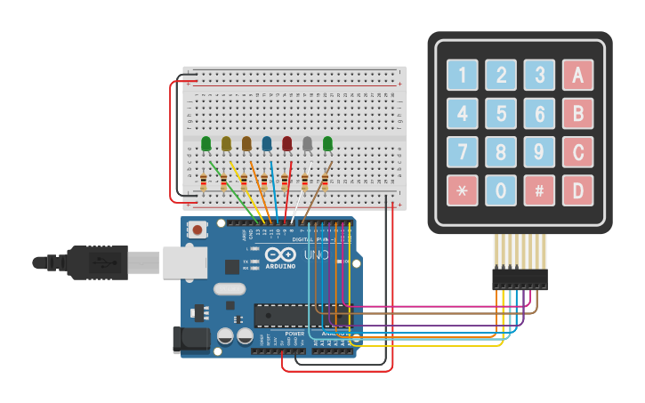 Circuit design Primer Ejercicio | Tinkercad