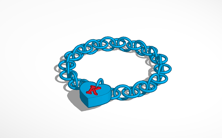 3D design Necklace - Tinkercad