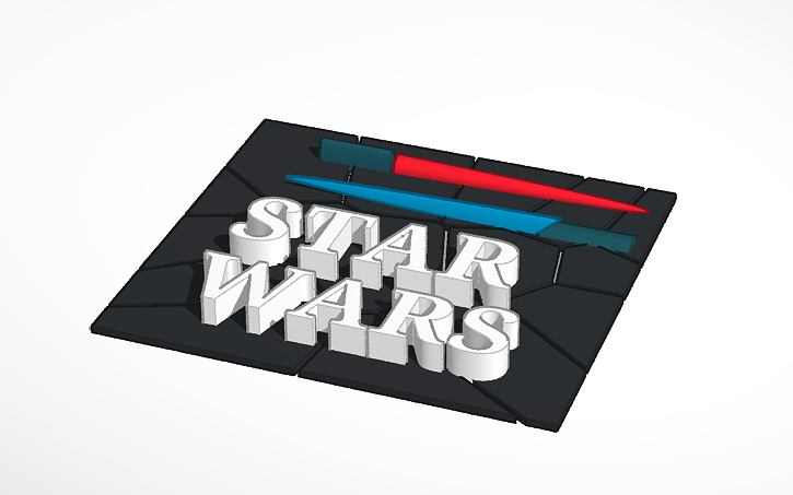 3D design STAR WARS - Tinkercad