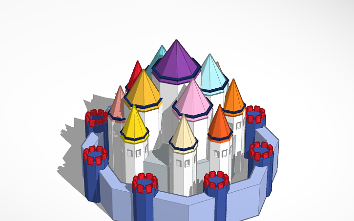 3D design замок лускунчика | Tinkercad