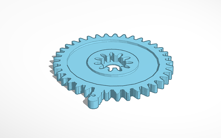 3D design Copy of gear | Tinkercad