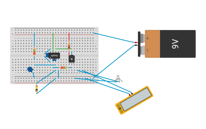 Circuit design Phone Call Detector circuit ----prototype1---- projet ...