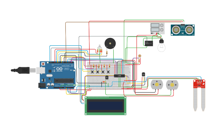 Circuit design project_iot | Tinkercad