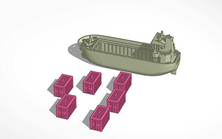 Java Tanker Graphics Tutorial 3D design mini tanker. - Tinkercad