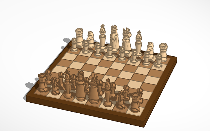 3D Chess Masterclass: TinkerCAD Walk-Through Video by 3D-PT