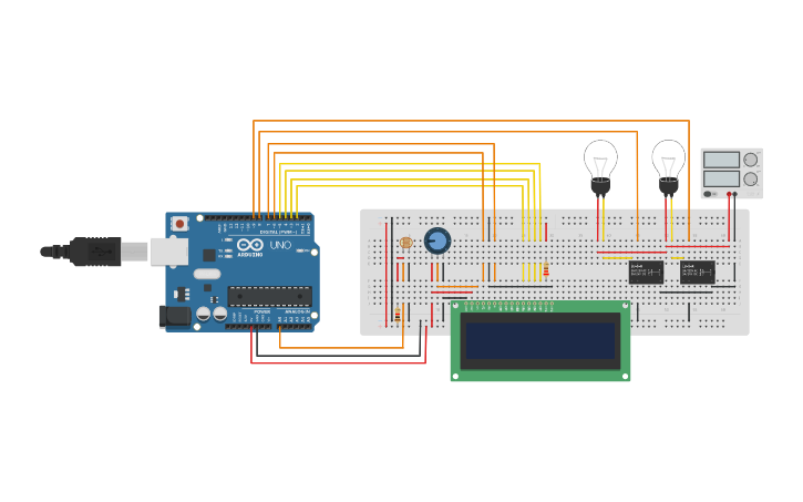 Circuit design COMENDADOR – MODULE 11 – LCD DISPLAY WITH LDR AND RELAY ...