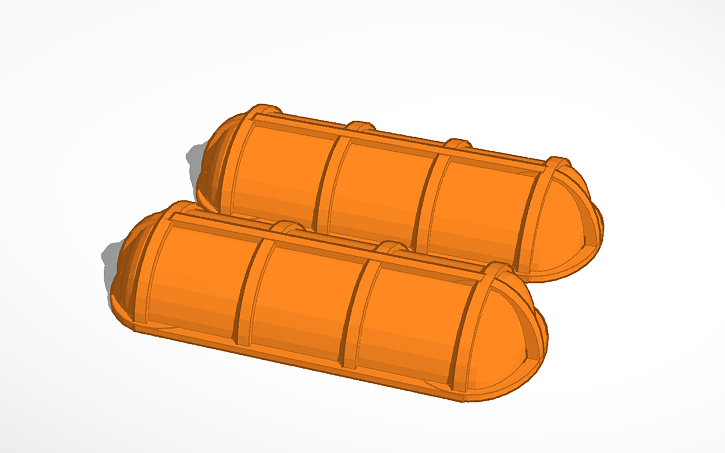 3D design Life Raft - Rettungsinsel 1:35 | Tinkercad