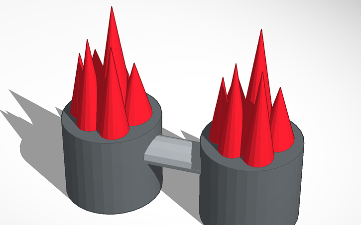3D design rocket boosters - Tinkercad