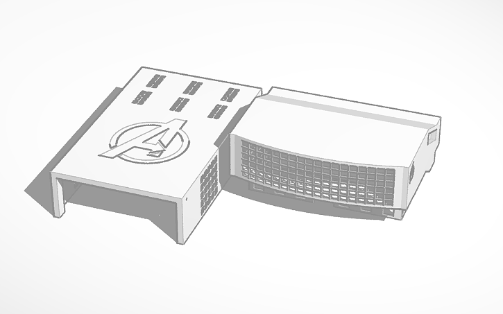 3D design Marvel Avengers Base Headquarters_MOC | Tinkercad