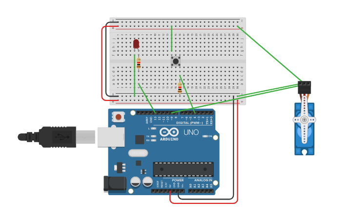 Circuit design Arduino Project | Tinkercad
