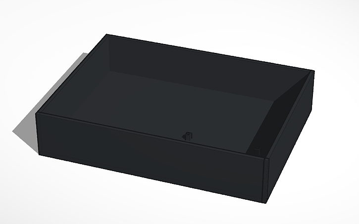 Hard Case Rpi Project 3D design RPi Project Case Bottom | Tinkercad