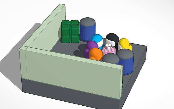 3D design among us polus storage | Tinkercad