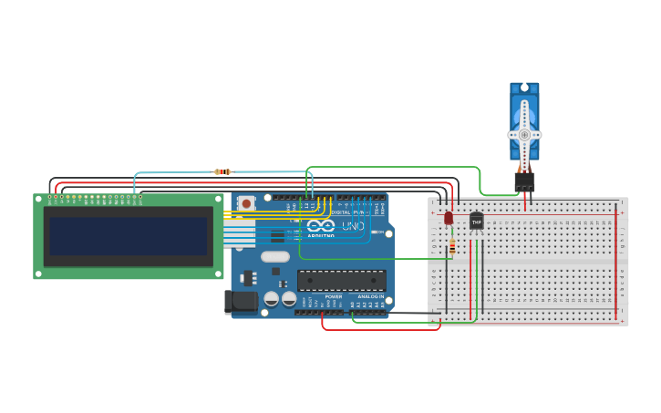 Circuit design Egginator 2.0 - Tinkercad