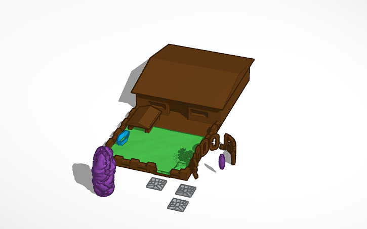 3D design crazy house 2/1/19 | Tinkercad
