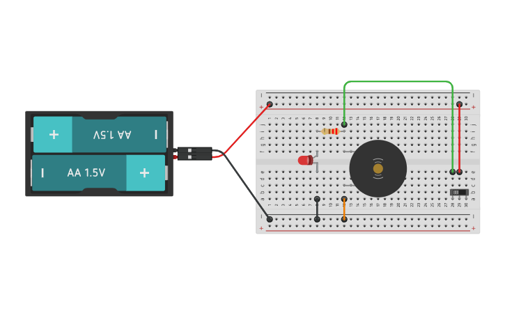 Circuit design . ON OFF amigo interruptor | Tinkercad