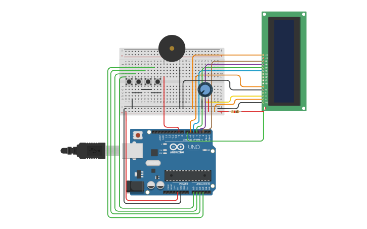 Circuit design Arduino upgrade Periode 2 - Tinkercad