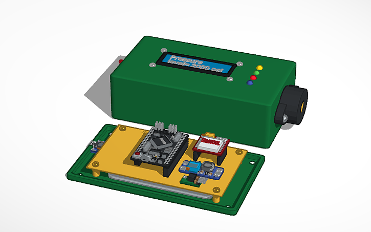 3D design OXYGEN TANK MONITORING - Tinkercad