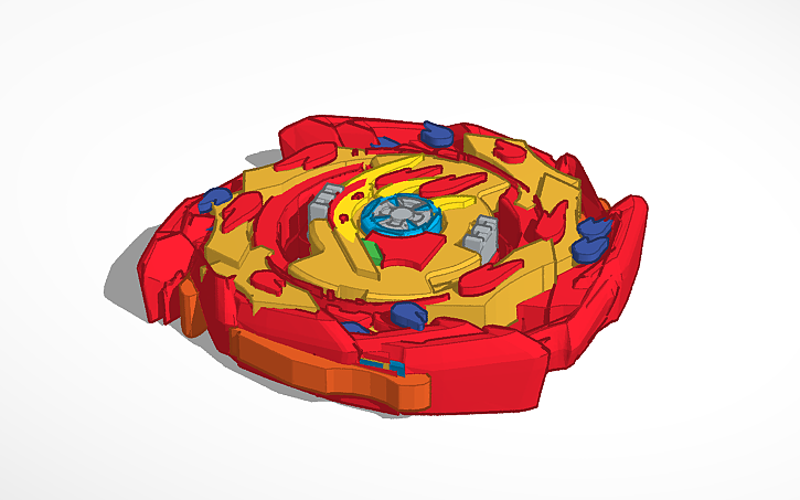 3D design Beyblade Burn Hyperion | Tinkercad