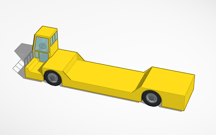 3D design Crane base (I havent made the crane part) - Tinkercad