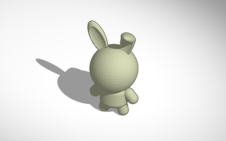 3D design Bunny | Tinkercad