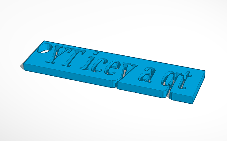 3D design AJ 3d Print | Tinkercad
