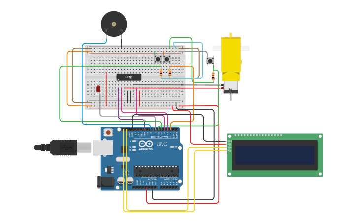 Circuit design Practical - Tinkercad