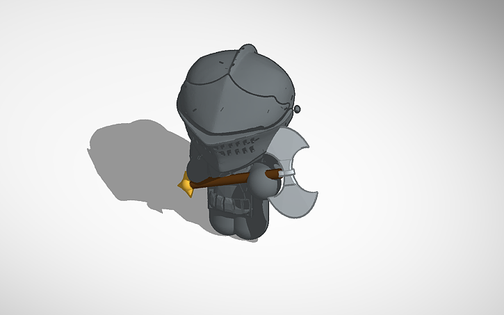 3D design Knight Box Buddy - Tinkercad