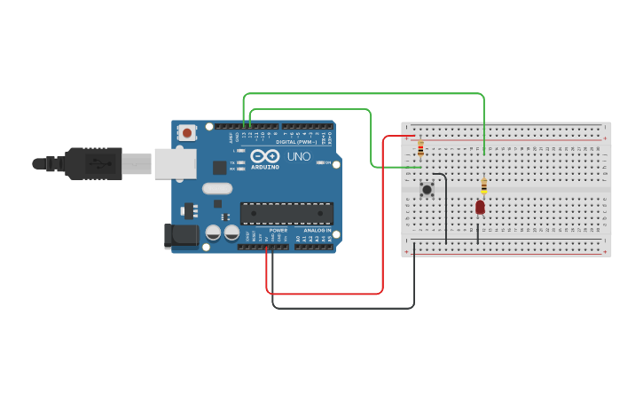 Circuit design arduino-switch-button-example - Tinkercad