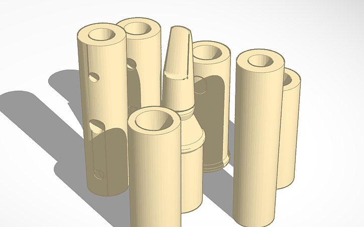Tinker Instrument 3D design Profundo Reed Instrument (Tuned to G2) - Tinkercad