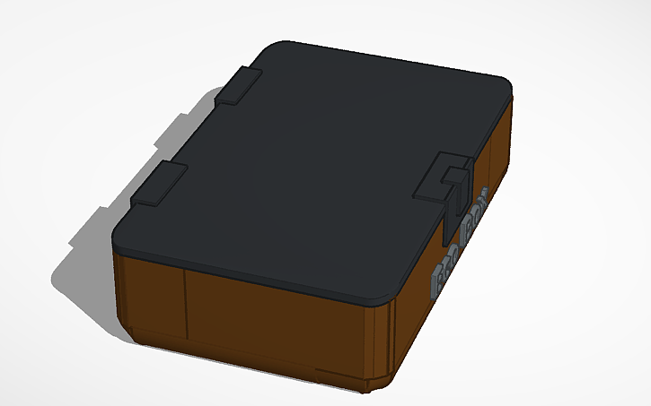 3D design Eco Box lunch box - Tinkercad