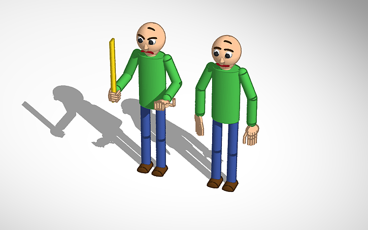 3D design Baldi | Tinkercad