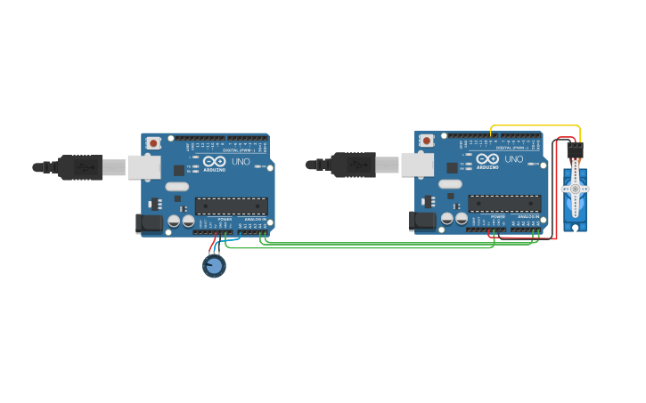 Circuit design 12C_Arduino - Tinkercad