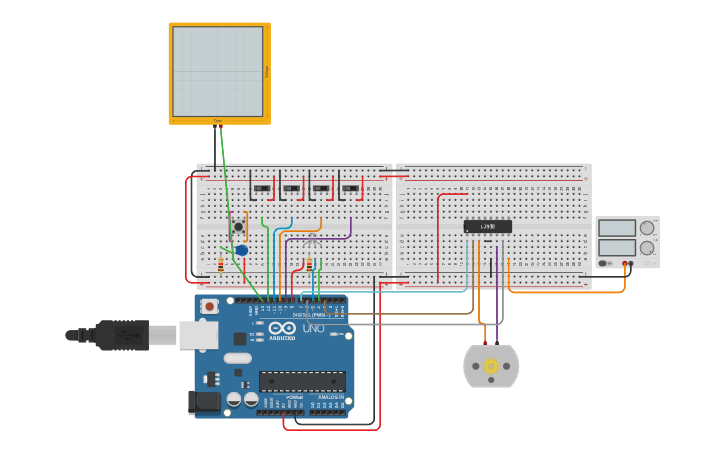 Circuit design EJERCICIO_1_TP | Tinkercad
