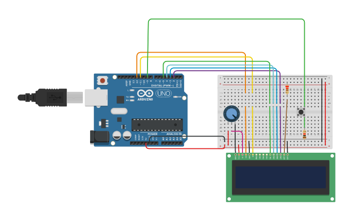 Circuit design arduino - Tinkercad
