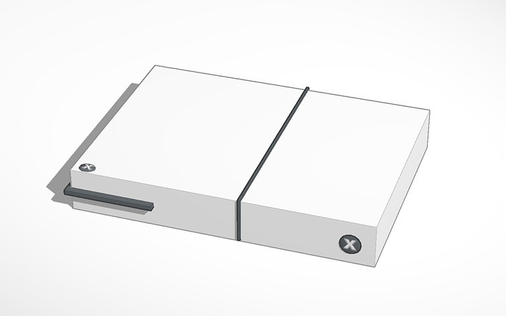 3D design Xbox One S Original design - Tinkercad