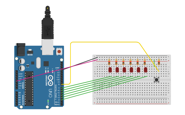 Circuit design RUGGIERO-PULSANTE | Tinkercad
